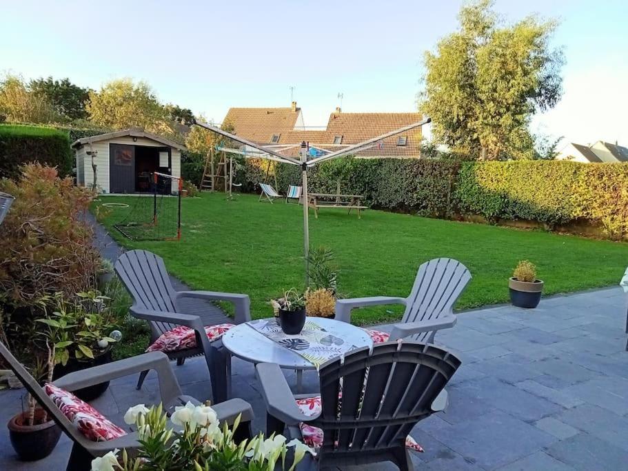 Soleil D'Opale Et Son Grand Jardin Villa Wimereux Exteriör bild