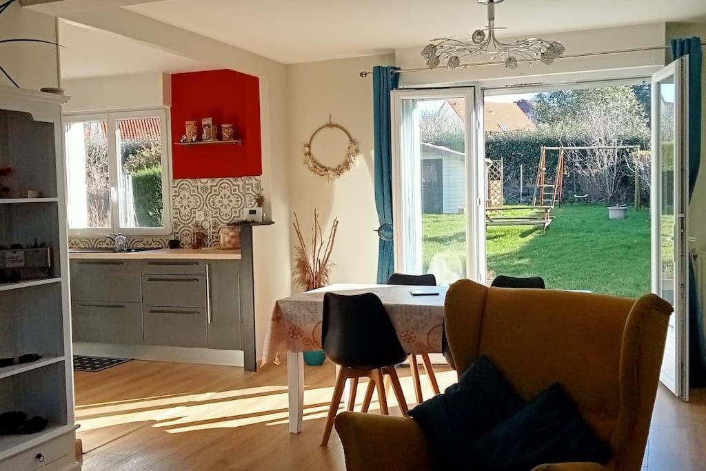 Soleil D'Opale Et Son Grand Jardin Villa Wimereux Exteriör bild