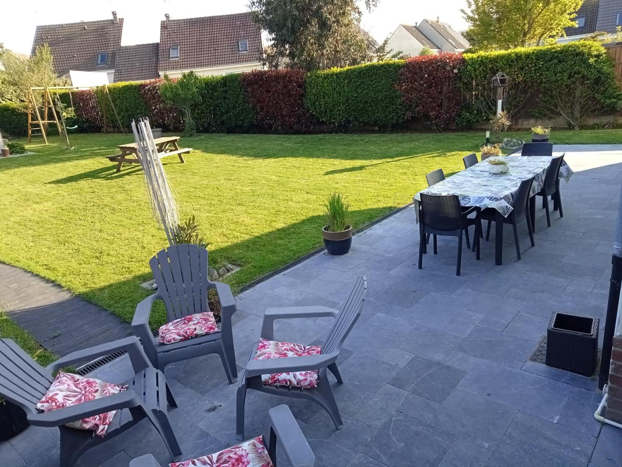 Soleil D'Opale Et Son Grand Jardin Villa Wimereux Exteriör bild