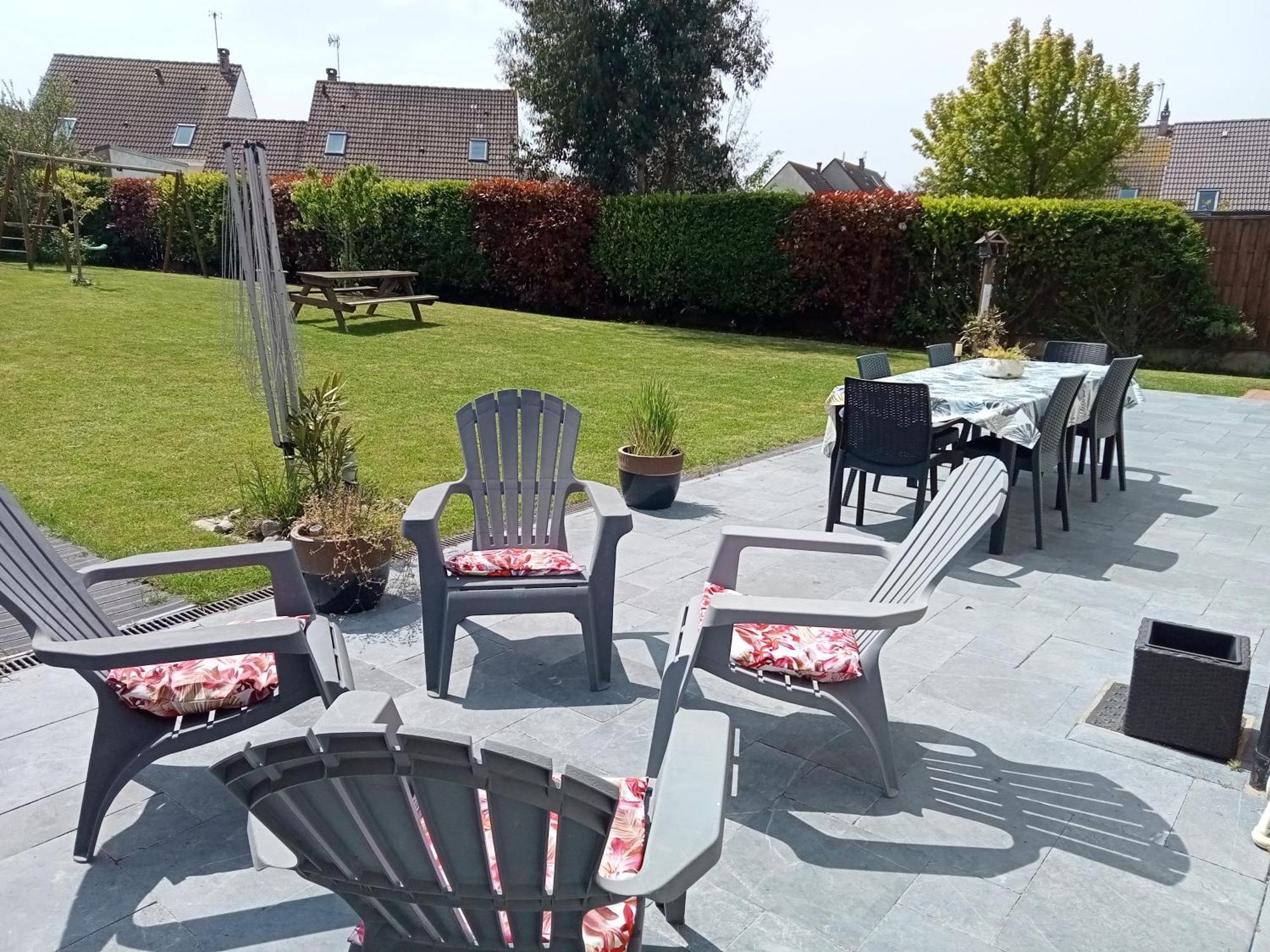 Soleil D'Opale Et Son Grand Jardin Villa Wimereux Exteriör bild